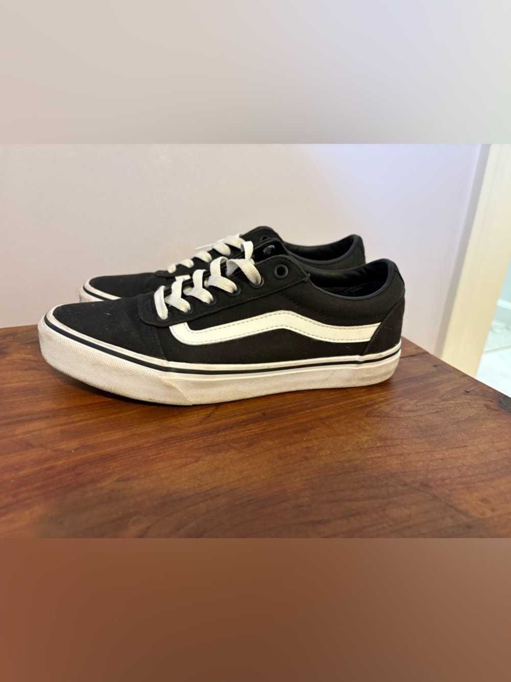 Vans Old Skool Black & White Canvas Sneaker